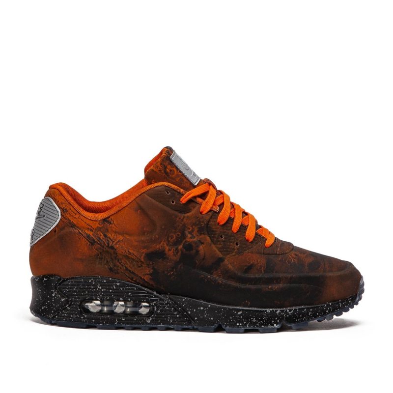 nike air max 90 qs mars landing orange schwarz 906124