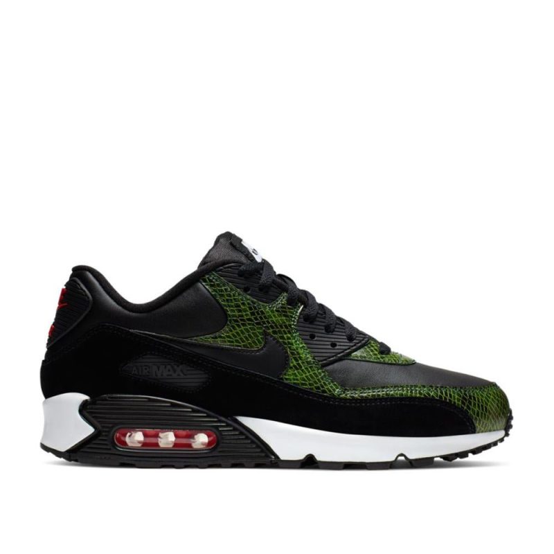 nike air max 90 qs new python schwarz grun 406906