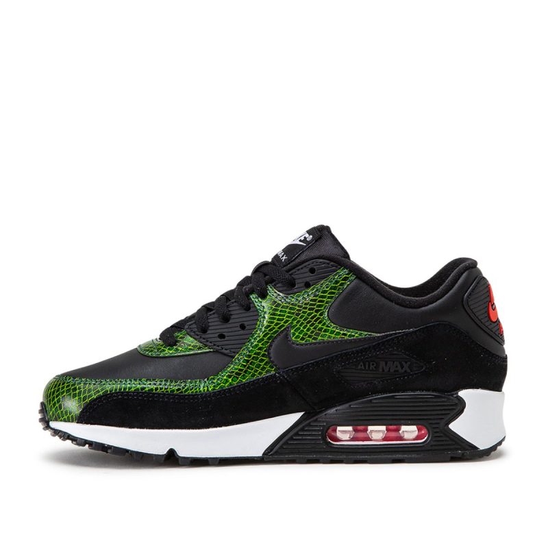 nike air max 90 qs new python schwarz grun 826430