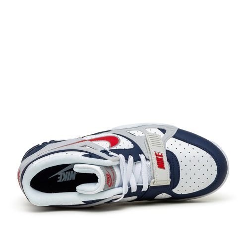 nike air trainer 3 weiss navy rot 571233