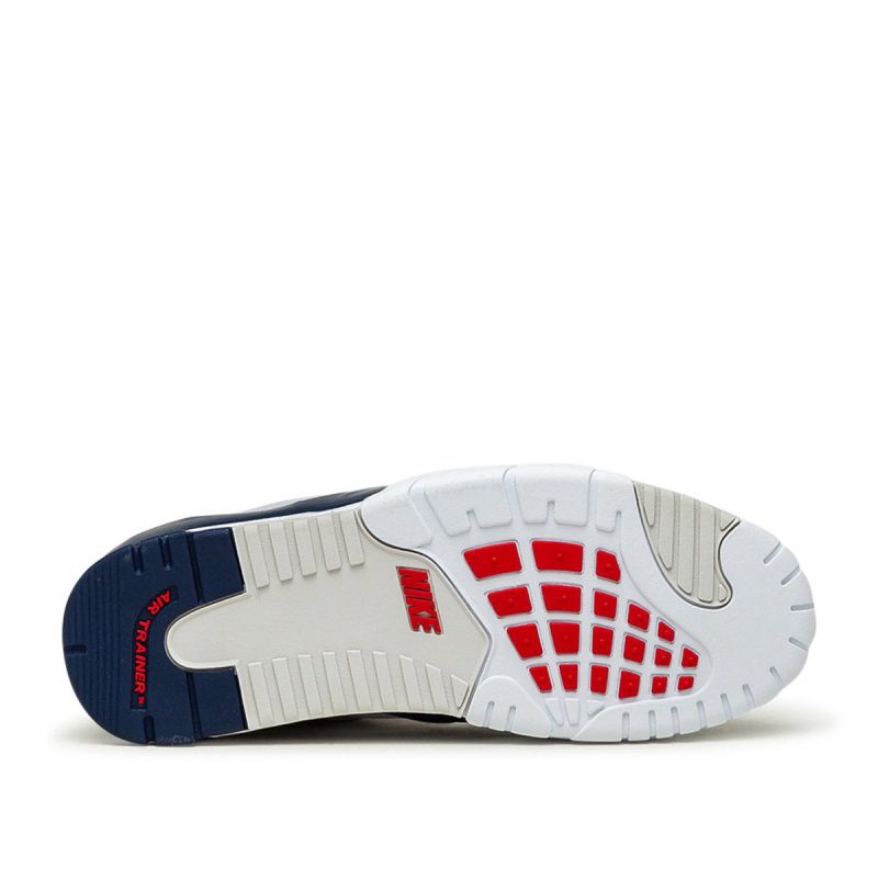 nike air trainer 3 weiss navy rot 841665