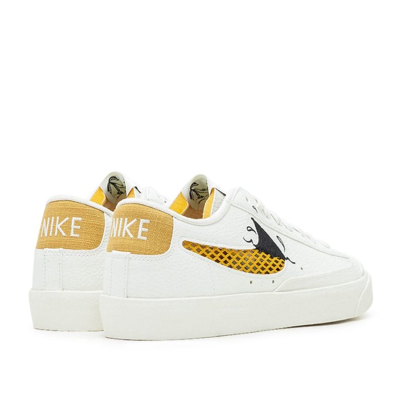 nike blazer low 77 se next nature sun club weiss gold 590841