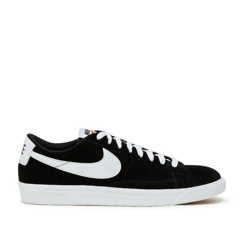 nike blazer low premium vintage suede schwarz weiss 978216