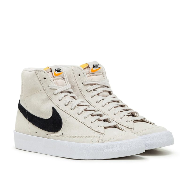 nike blazer mid 77 suede beige schwarz 702648