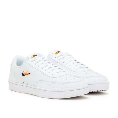 nike court vintage premium weiss schwarz orange 771607