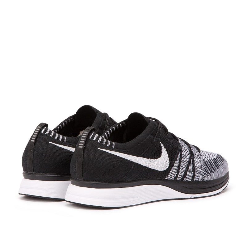 nike flyknit trainer schwarz weiss 316345