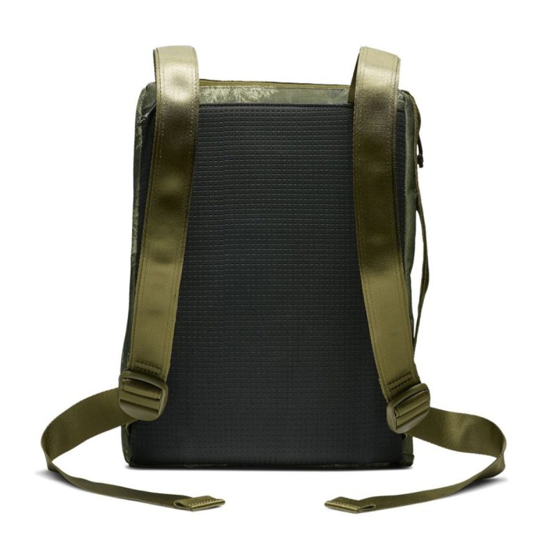 nike profile printed backpack olive 500029