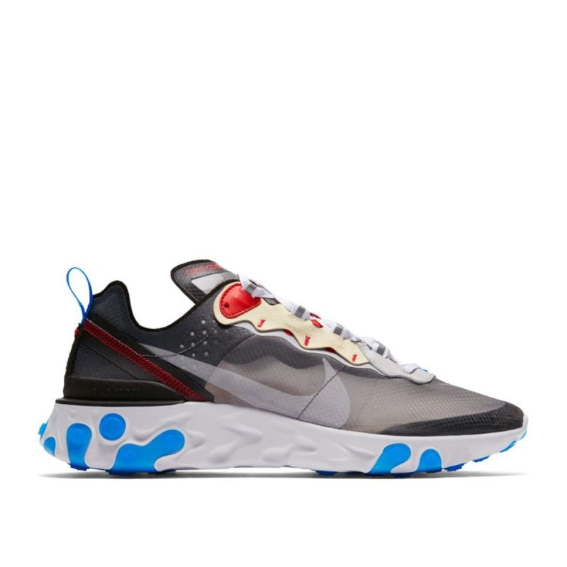 nike react element 87 grau rot 901774