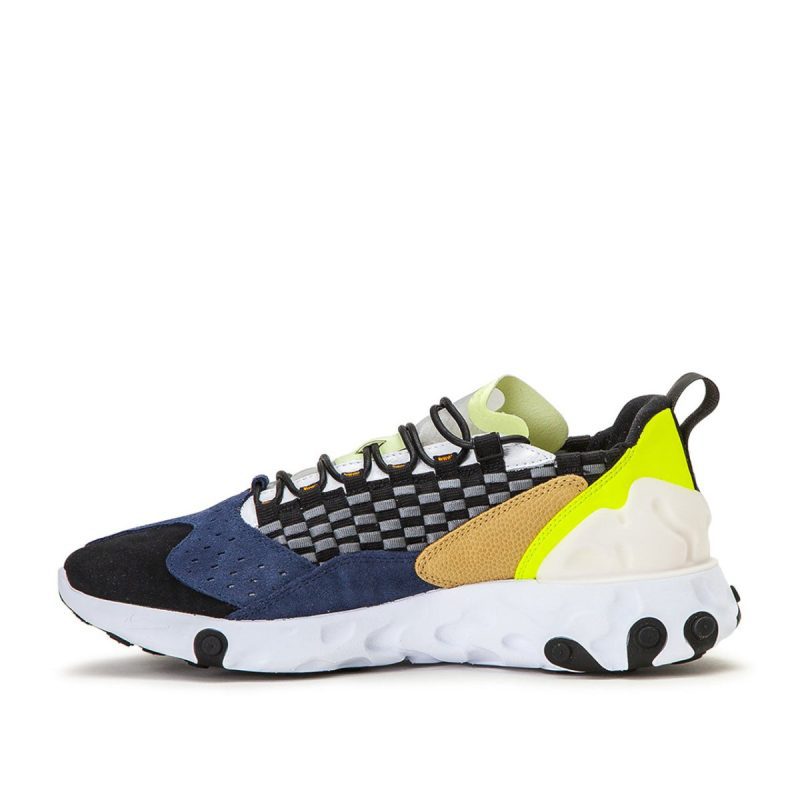 nike react sertu the 10th schwarz neon gelb 663714