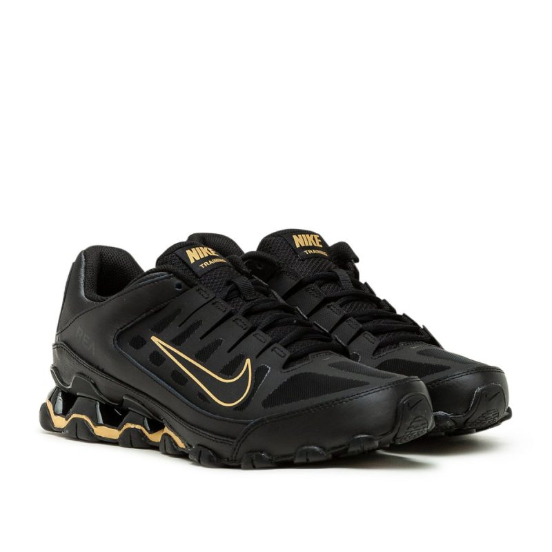 nike reax 8 tr schwarz gold 381017