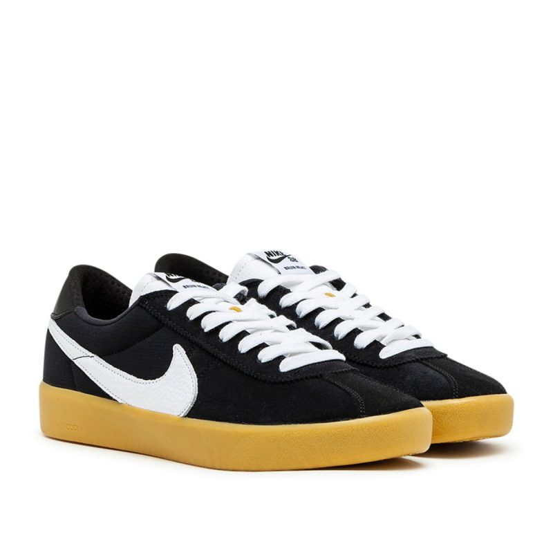 nike sb bruin react schwarz weiss gum 816873