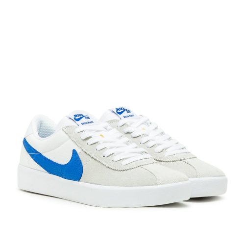 nike sb bruin react weiss blau grau 612674