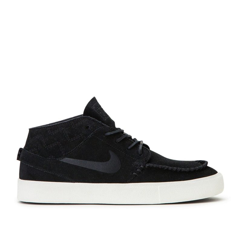 nike sb zoom janoski mid crafted schwarz 934816