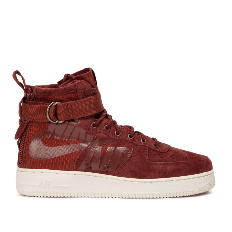 nike sf air force 1 mid braun 625556