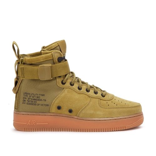 nike sf air force 1 mid desert moss 749200