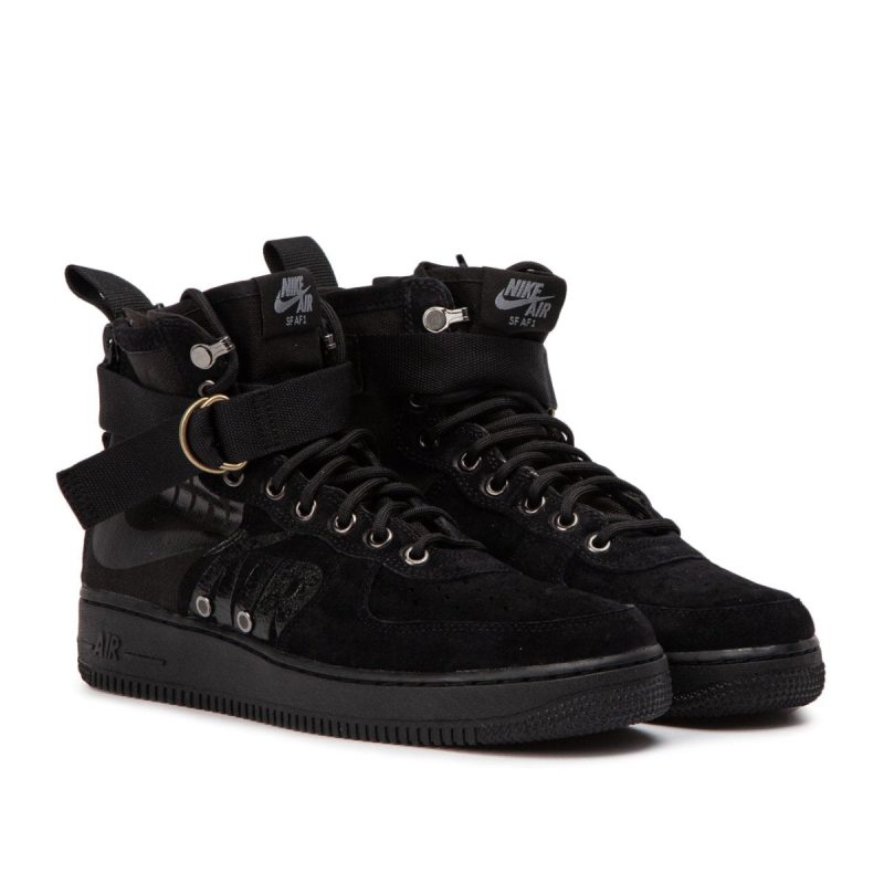 nike sf air force 1 mid schwarz 238266