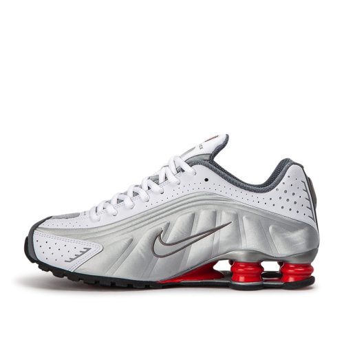 nike shox r4 og weiss silber 494769