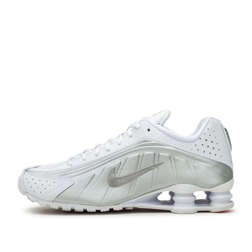 nike shox r4 weiss silber 974941