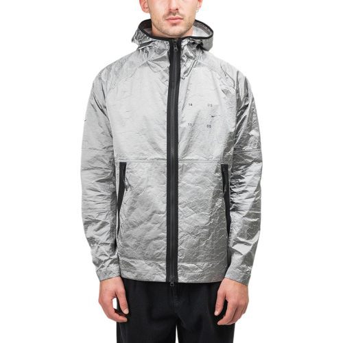 nike tech pack woven hooded jacket silber 287952