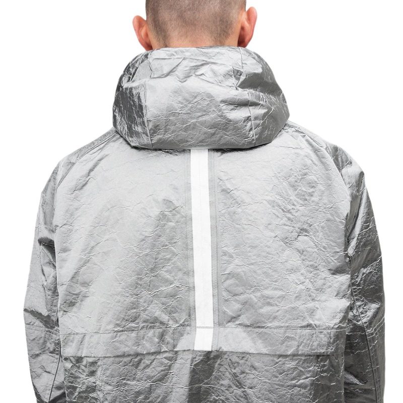 nike tech pack woven hooded jacket silber 515350