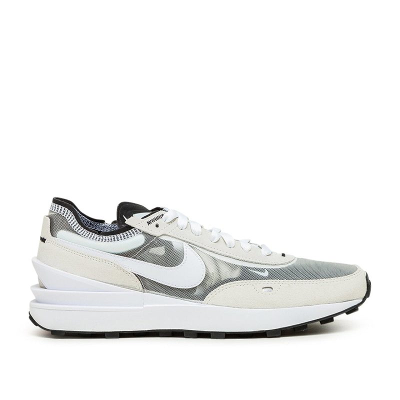 nike waffle one hellgrau weiss 703460