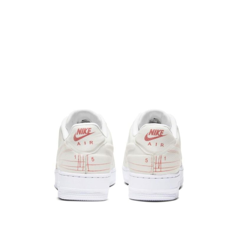 nike wmns air force 1 07 lx weiss rot 221775