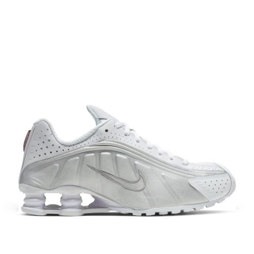 nike wmns shox r4 weiss silber 600322