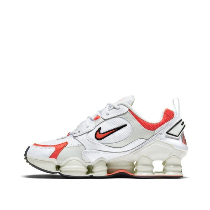 nike wmns shox tl nova weiss orange 402789