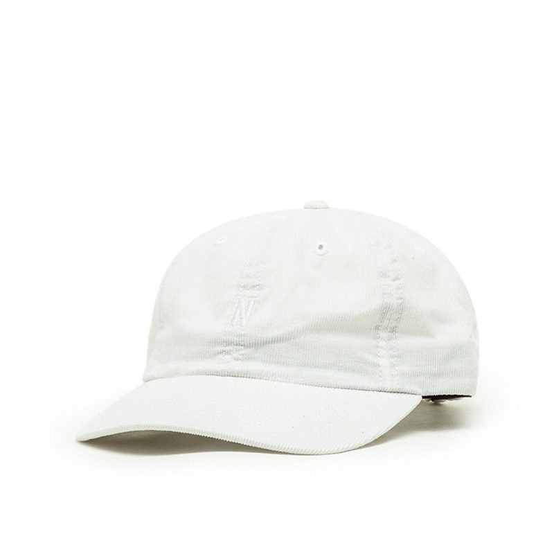 norse projects baby corduroy sports cap weiss 269366