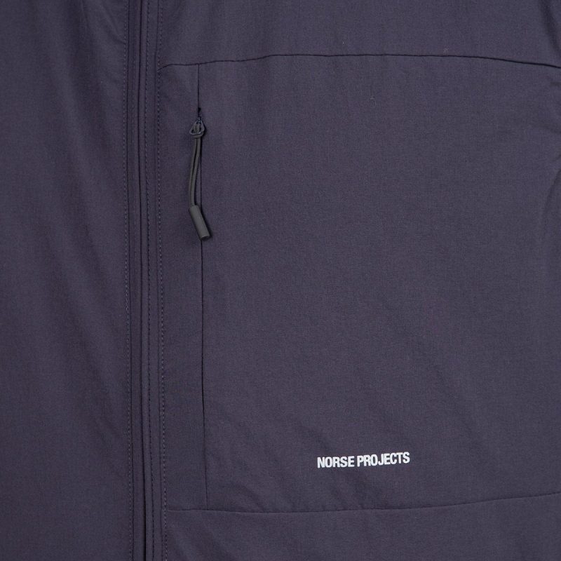 norse projects birkholm quickdry wr vest navy 199945