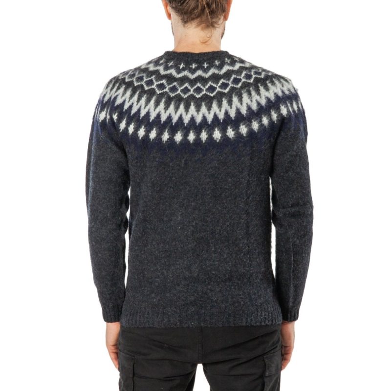 norse projects birnir fairisle grau meliert 228432