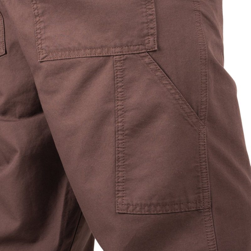 norse projects evald canvas work pant braun 431899