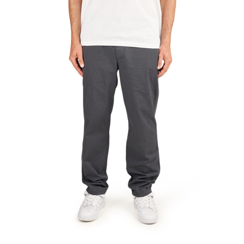 norse projects ezra light twill pants grau 154030