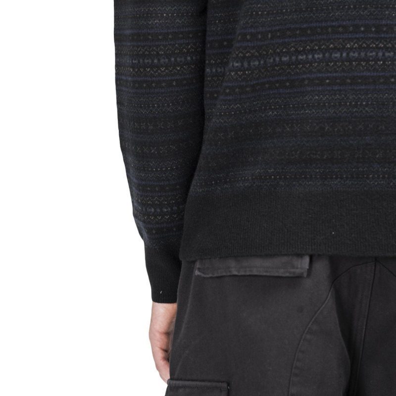 norse projects fairisle cashwool schwarz 496873