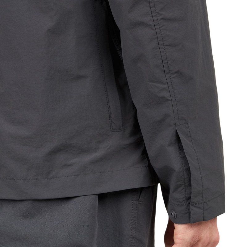 norse projects jens packable jacket grau 102793