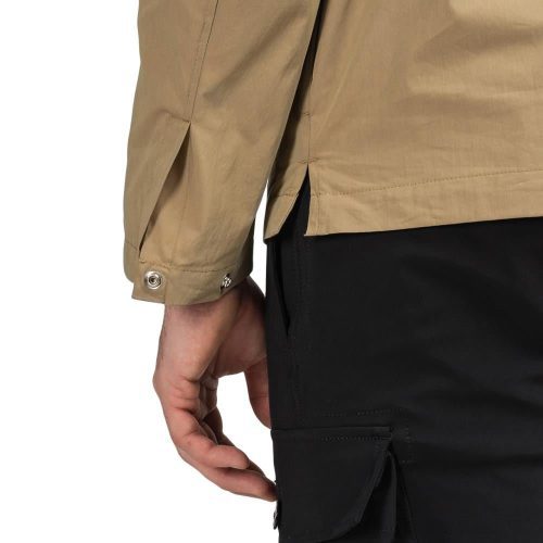 norse projects jens zip packable shirt khaki 949460