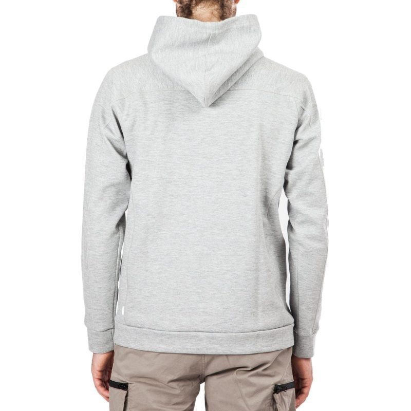 norse projects ketel sport hoodie hellgrau 141107