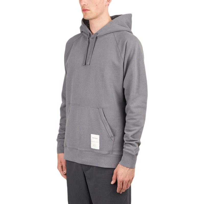 norse projects kristian tab series hood grau 549128