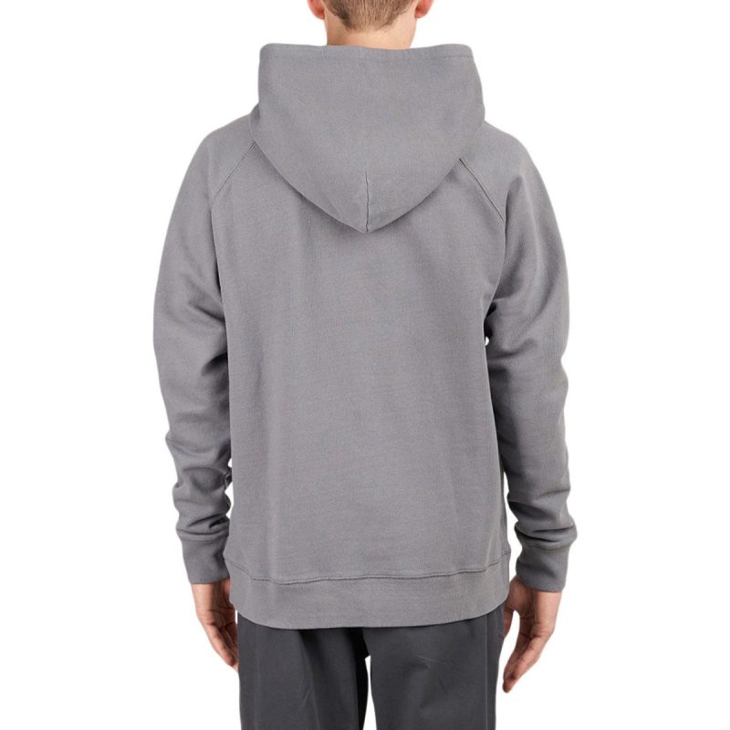 norse projects kristian tab series hood grau 633252