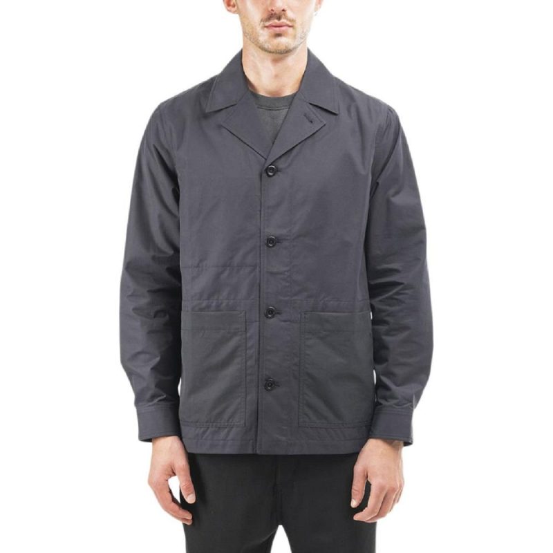 norse projects mads 6040 cotton nylon jacket navy 606173