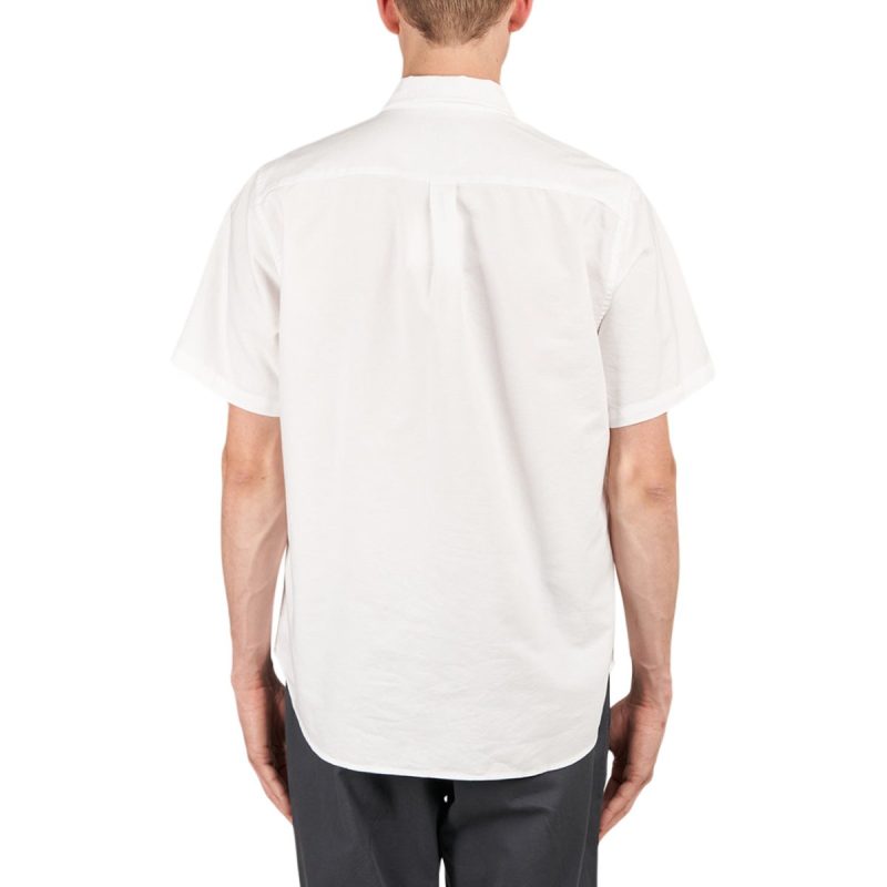 norse projects osvald oxford ss shirt weiss 558816