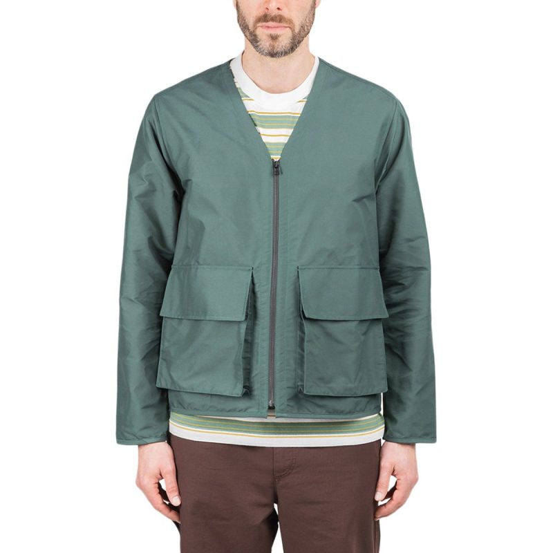 norse projects otto econyl jacket dunkelgrun 875409