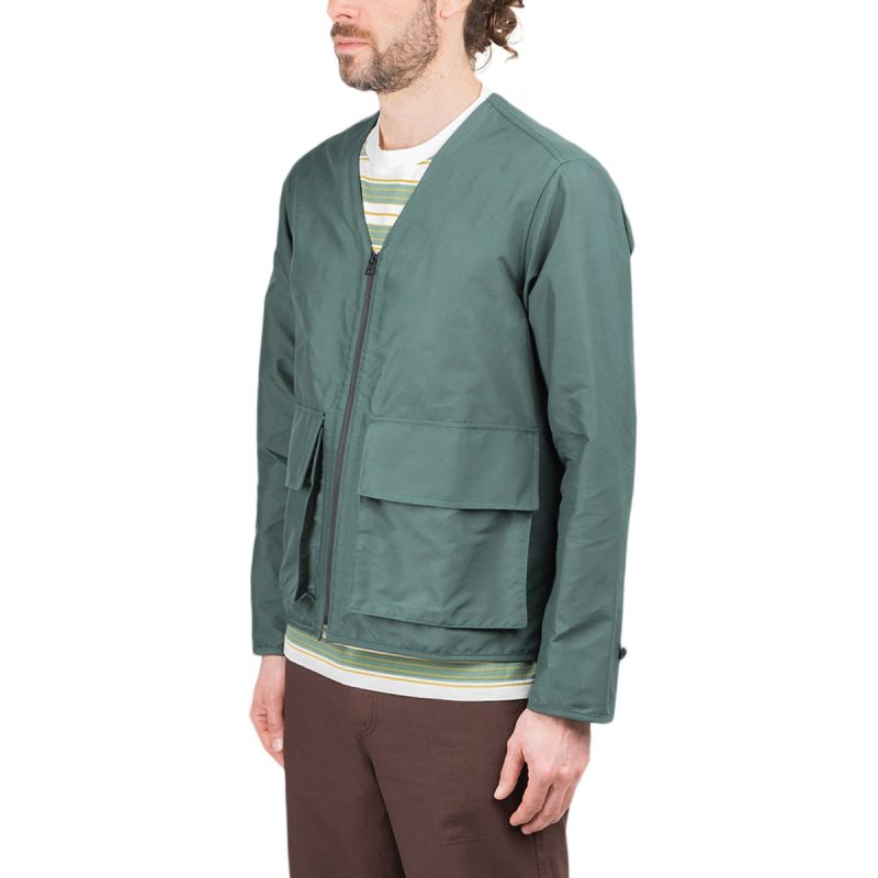 norse projects otto econyl jacket dunkelgrun 882043