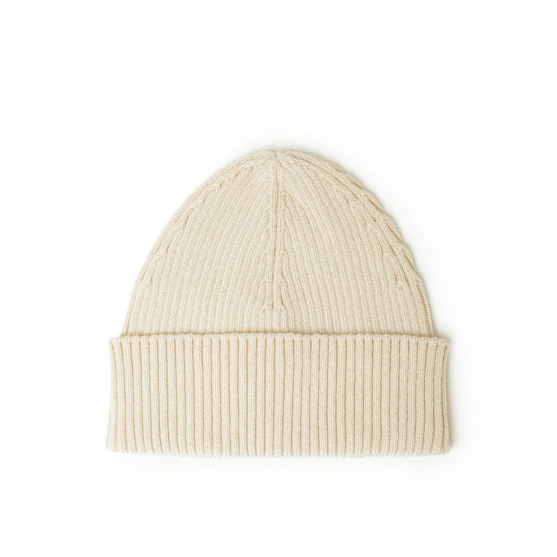 norse projects rib beanie altweiss 654934