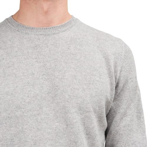 norse projects sigfred lambswool pullover grau 353336