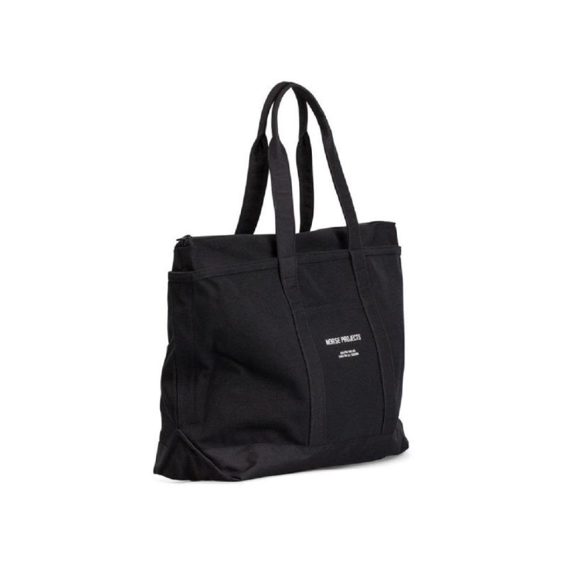 norse projects stefan canvas bag schwarz 877630