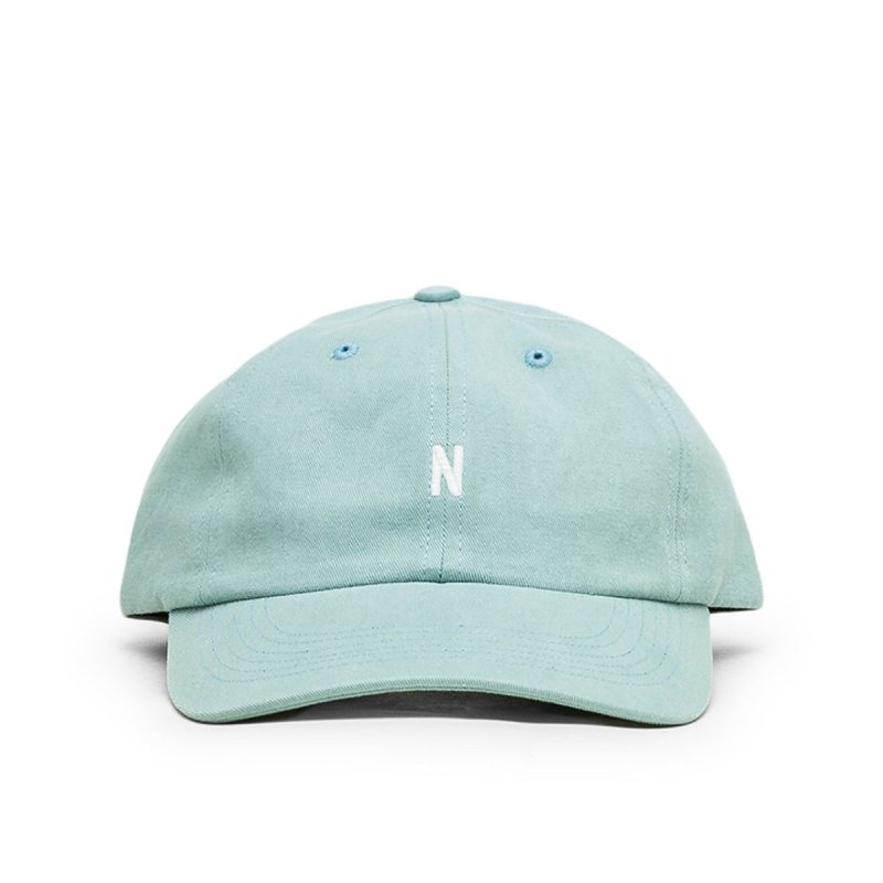 norse projects twill sports cap blau 543630