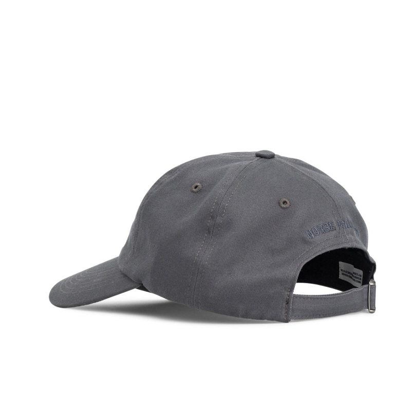 norse projects twill sports cap grau 721587