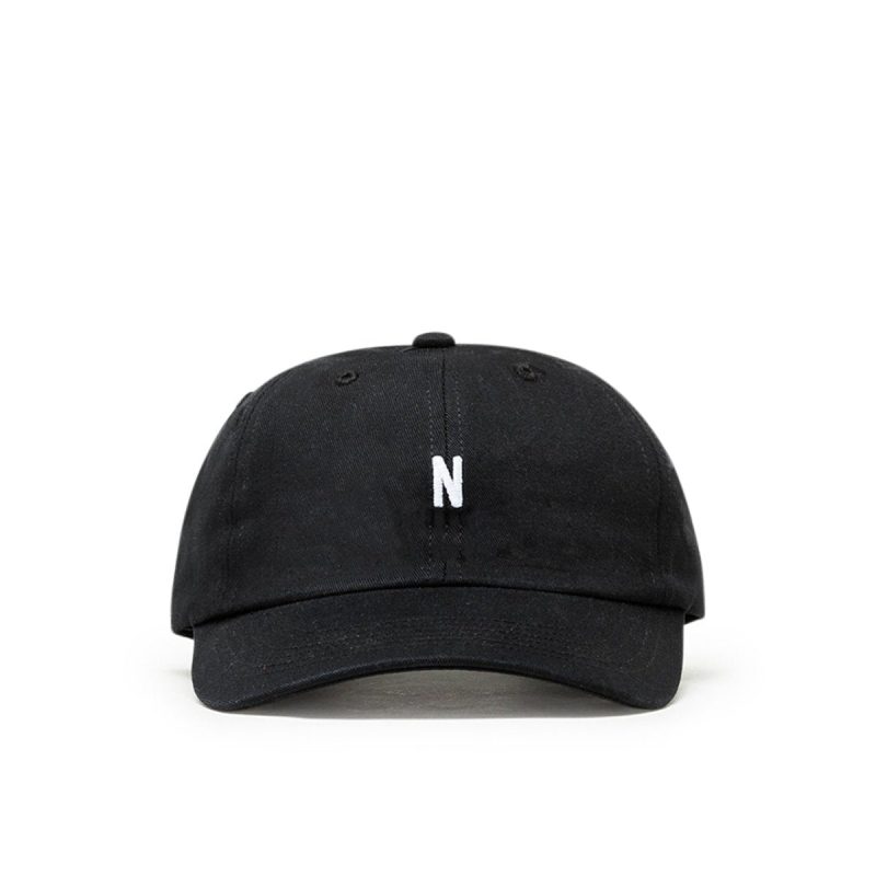 norse projects twill sports cap schwarz 801058