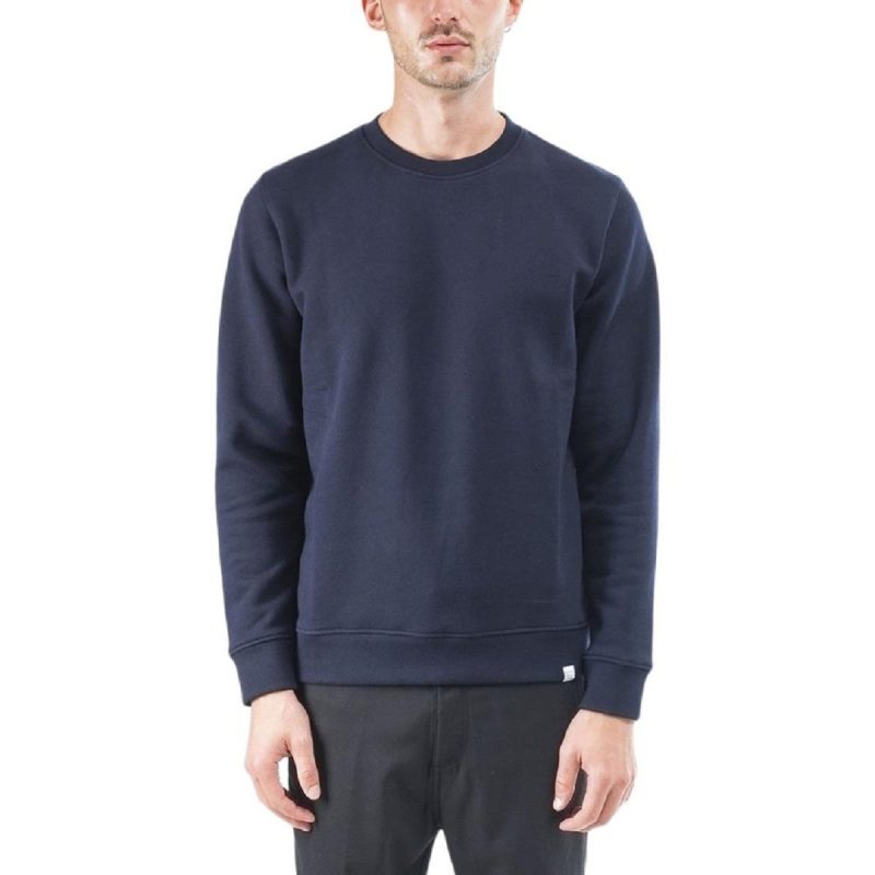 norse projects vagn classic crewneck navy 192750